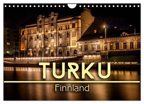 Turku / Finnland (Wandkalender 2026 DIN A4 quer), CALVENDO Monatskalender