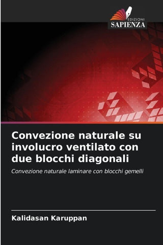 Convezione naturale su involucro ventilato con due blocchi diagonali