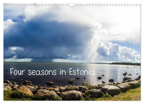 Four seasons in Estonia (Wall Calendar 2026 DIN A3 landscape), CALVENDO 12 Month Wall Calendar