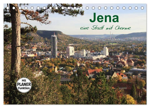 Jena in Thüringen (Tischkalender 2027 DIN A5 quer), CALVENDO Monatskalender