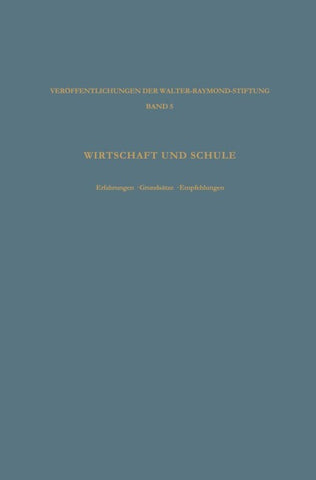 Wirtschaft und Schule