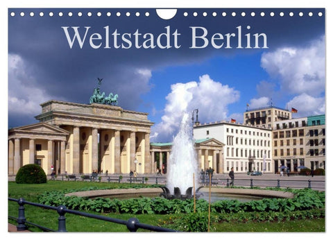 Weltstadt Berlin (Wandkalender 2026 DIN A4 quer), CALVENDO Monatskalender