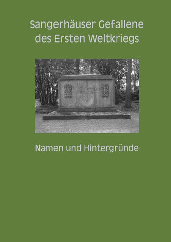 Sangerhäuser Gefallene des Ersten Weltkriegs