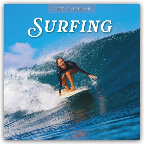 Surfing – Surfen 2027 – 16-Monatskalender