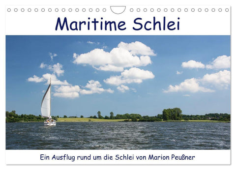 Maritime Schlei (Wandkalender 2027 DIN A4 quer), CALVENDO Monatskalender