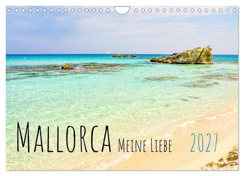 Mallorca Meine Liebe (Wandkalender 2027 DIN A4 quer), CALVENDO Monatskalender
