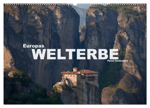 Europas Welterbe (Wandkalender 2027 DIN A2 quer), CALVENDO Monatskalender