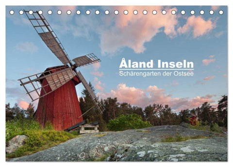Åland Inseln: Schärengarten der Ostsee (Tischkalender 2027 DIN A5 quer), CALVENDO Monatskalender