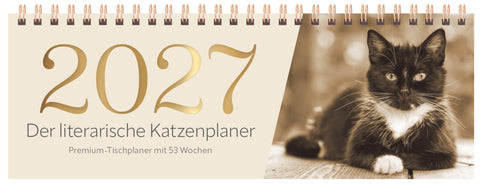 Der literarische Katzenplaner (TQ) 2027