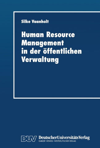 Human Resource Management in der öffentlichen Verwaltung