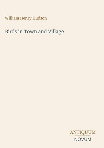 Birds in Town and Village