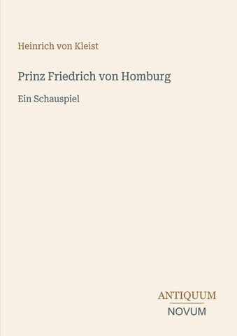 Prinz Friedrich von Homburg