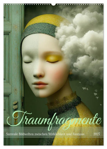 Traumfragmente (Wandkalender 2027 DIN A2 hoch), CALVENDO Monatskalender