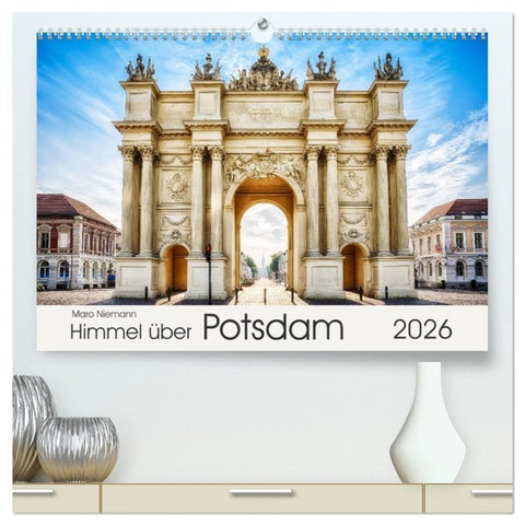 Himmel über Potsdam (hochwertiger Premium Wandkalender 2026 DIN A2 quer), Kunstdruck in Hochglanz