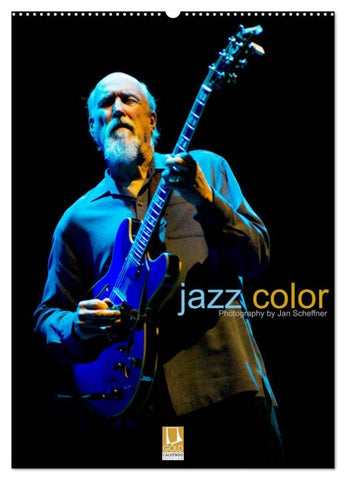 jazz color (Wandkalender 2026 DIN A2 hoch), CALVENDO Monatskalender