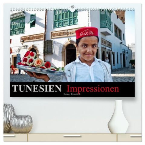 TUNESIEN Impressionen (hochwertiger Premium Wandkalender 2026 DIN A2 quer), Kunstdruck in Hochglanz