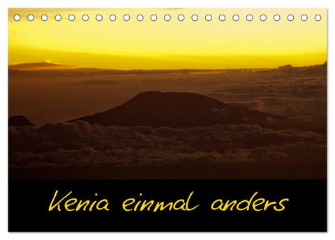 Kenia einmal anders (Tischkalender 2026 DIN A5 quer), CALVENDO Monatskalender