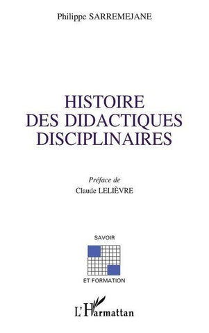 HISTOIRE DES DIDACTIQUES DISCIPLINAIRES
