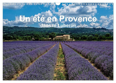 Un été en Provence dans le Luberon (Calendrier mural 2027 DIN A3 vertical), CALVENDO calendrier mensuel