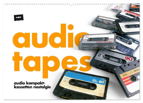Audio Tapes (Wandkalender 2026 DIN A2 quer), CALVENDO Monatskalender