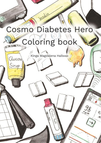 Cosmo Diabetes Hero® coloring book