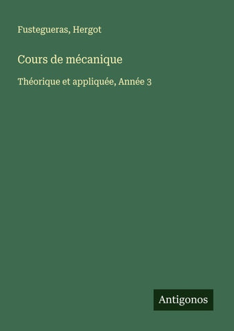 Cours de mécanique
