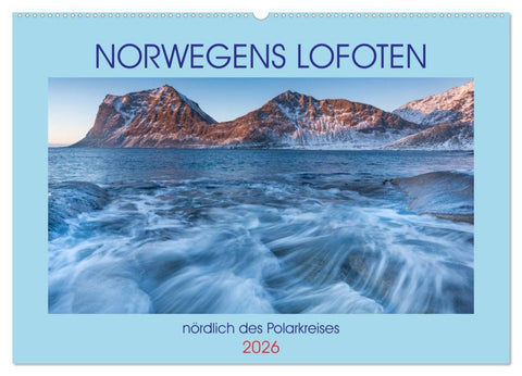Norwegens Lofoten (Wandkalender 2026 DIN A2 quer), CALVENDO Monatskalender