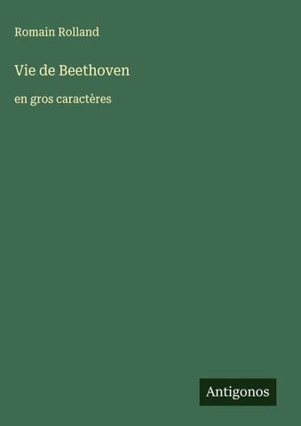 Vie de Beethoven