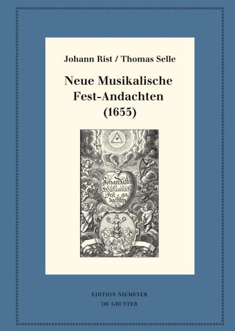 Neue Musikalische Fest-Andachten (1655)