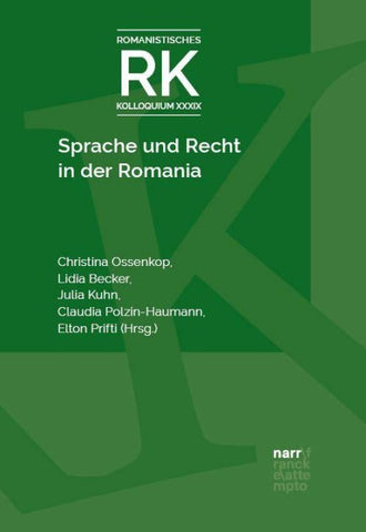 Sprache und Recht in der Romania