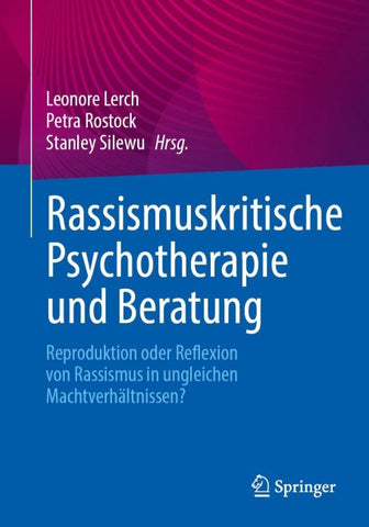 Rassismuskritische Psychotherapie und Beratung