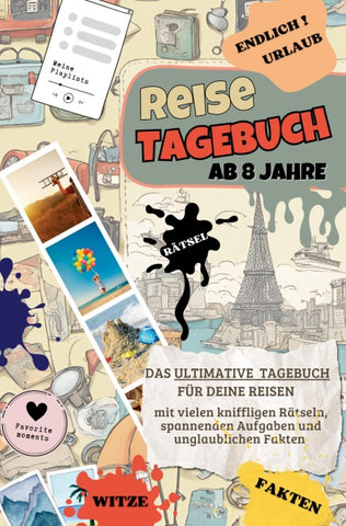 Mein erstes Reisetagebuch für Kinder ab 8 Jahren