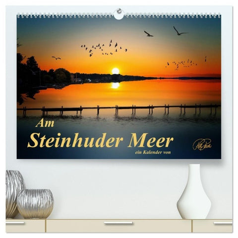 Am Steinhuder Meer (hochwertiger Premium Wandkalender 2027 DIN A2 quer), Kunstdruck in Hochglanz