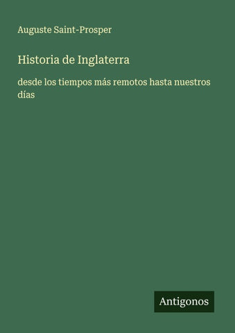 Historia de Inglaterra
