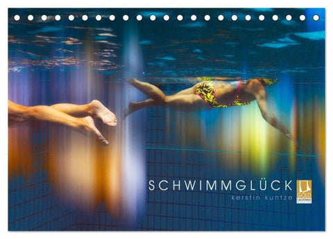 SCHWIMMGLÜCK (Tischkalender 2027 DIN A5 quer), CALVENDO Monatskalender