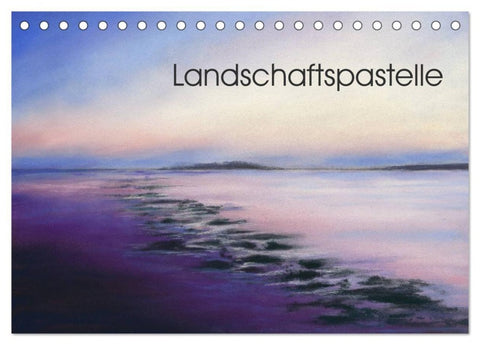 Landschaftspastelle (Tischkalender 2027 DIN A5 quer), CALVENDO Monatskalender