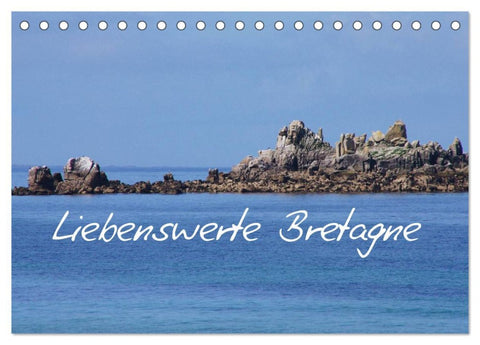 Liebenswerte Bretagne (Tischkalender 2026 DIN A5 quer), CALVENDO Monatskalender