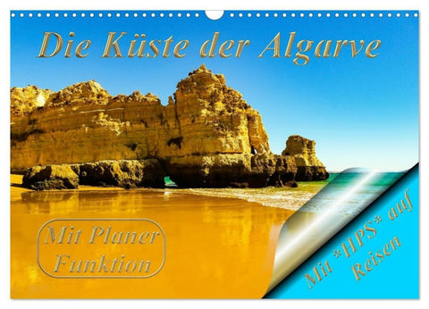 Die Küste der Algarve (Wandkalender 2027 DIN A3 quer), CALVENDO Monatskalender