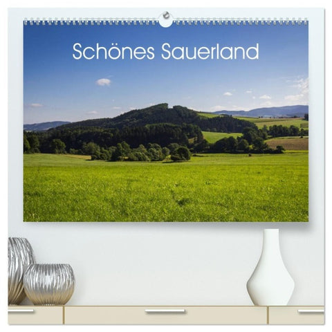 Schönes Sauerland (hochwertiger Premium Wandkalender 2027 DIN A2 quer), Kunstdruck in Hochglanz