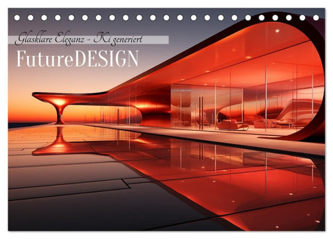 FutureDESIGN (Tischkalender 2027 DIN A5 quer), CALVENDO Monatskalender