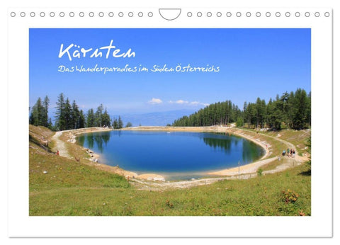 Kärnten - Das Wanderparadies im Süden Österreichs (Wandkalender 2026 DIN A4 quer), CALVENDO Monatskalender