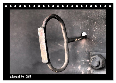 Fotokalender Industrial Art (Tischkalender 2027 DIN A5 quer), CALVENDO Monatskalender