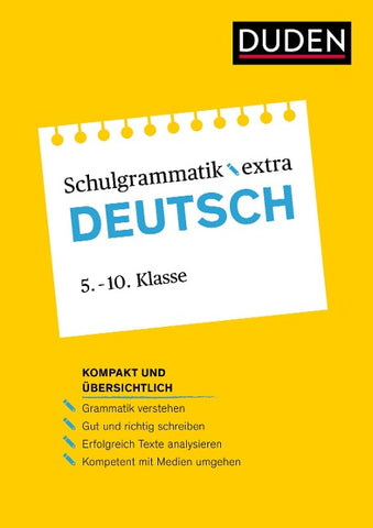 Duden Schulgrammatik extra – Deutsch