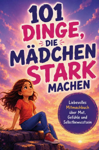 101 Dinge, die Mädchen stark machen. Ein liebevolles Mitmachbuch über Mut, Gefühle und Selbstbewusstsein