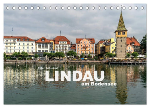 Lindau am Bodensee (Tischkalender 2027 DIN A5 quer), CALVENDO Monatskalender