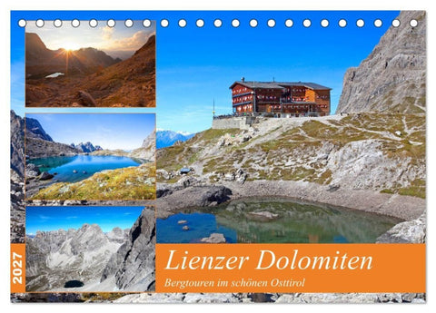 Lienzer Dolomiten (Tischkalender 2027 DIN A5 quer), CALVENDO Monatskalender
