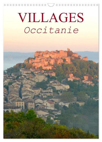 VILLAGES Occitanie (Calendrier mural 2027 DIN A3 horizontal), CALVENDO calendrier mensuel