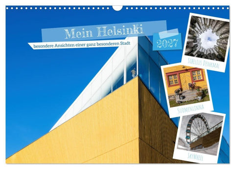 Mein Helsinki (Wandkalender 2027 DIN A3 quer), CALVENDO Monatskalender