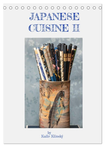 Japanese Cuisine II (Tischkalender 2027 DIN A5 hoch), CALVENDO Monatskalender