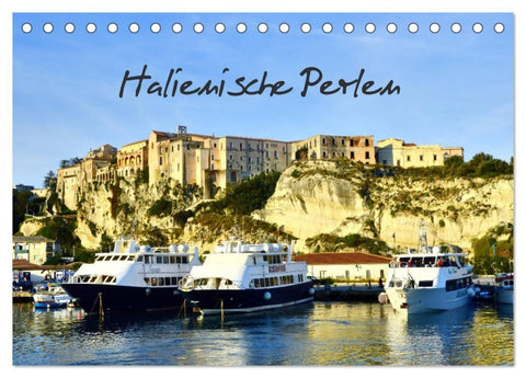 Italienische Perlen (Tischkalender 2027 DIN A5 quer), CALVENDO Monatskalender